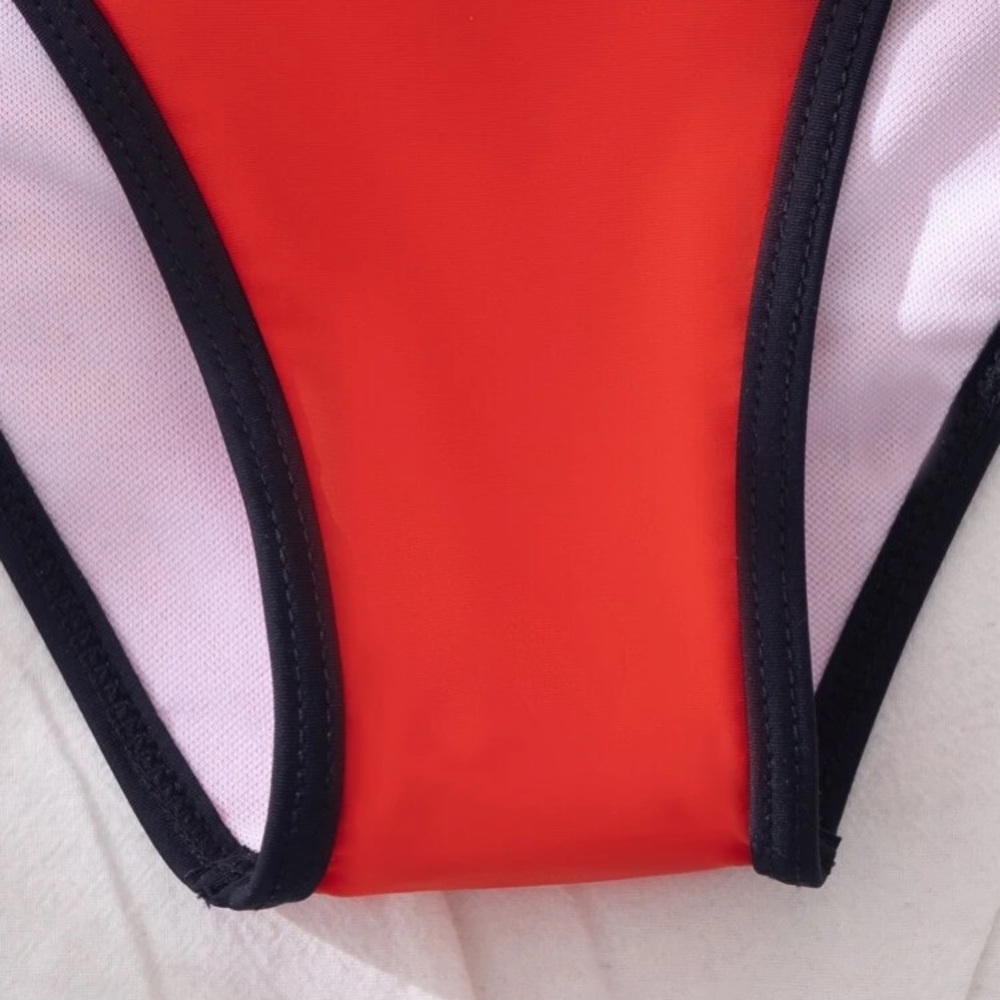 Colorblock Multicolor Bikini - image 6